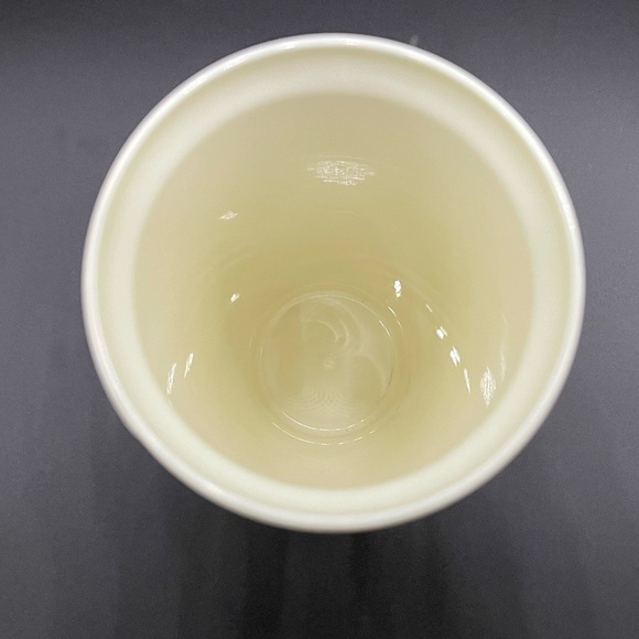 Kate Spade New York 16oz White and Gold Caning Thermal Mug Travel Mug - Picture 11 of 12